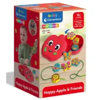 Baby Happy Apple & Friends – Montessori 8 18 mesi-3 anni Clementoni