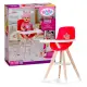 Seggiolone per Bambole Baby Born H 49 cm