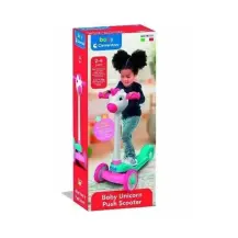 Baby Unicorn Push Scooter – 3 ruote, 20 kg, 2‑4 anni Clementoni