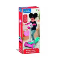 Baby Unicorn Push Scooter – 3 ruote, 20 kg, 2‑4 anni Clementoni