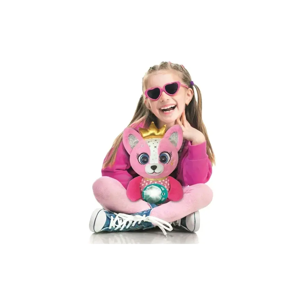 BFF Emy Peluche Interattivo Rosa – per 4-6 anni, cuore… Clementoni