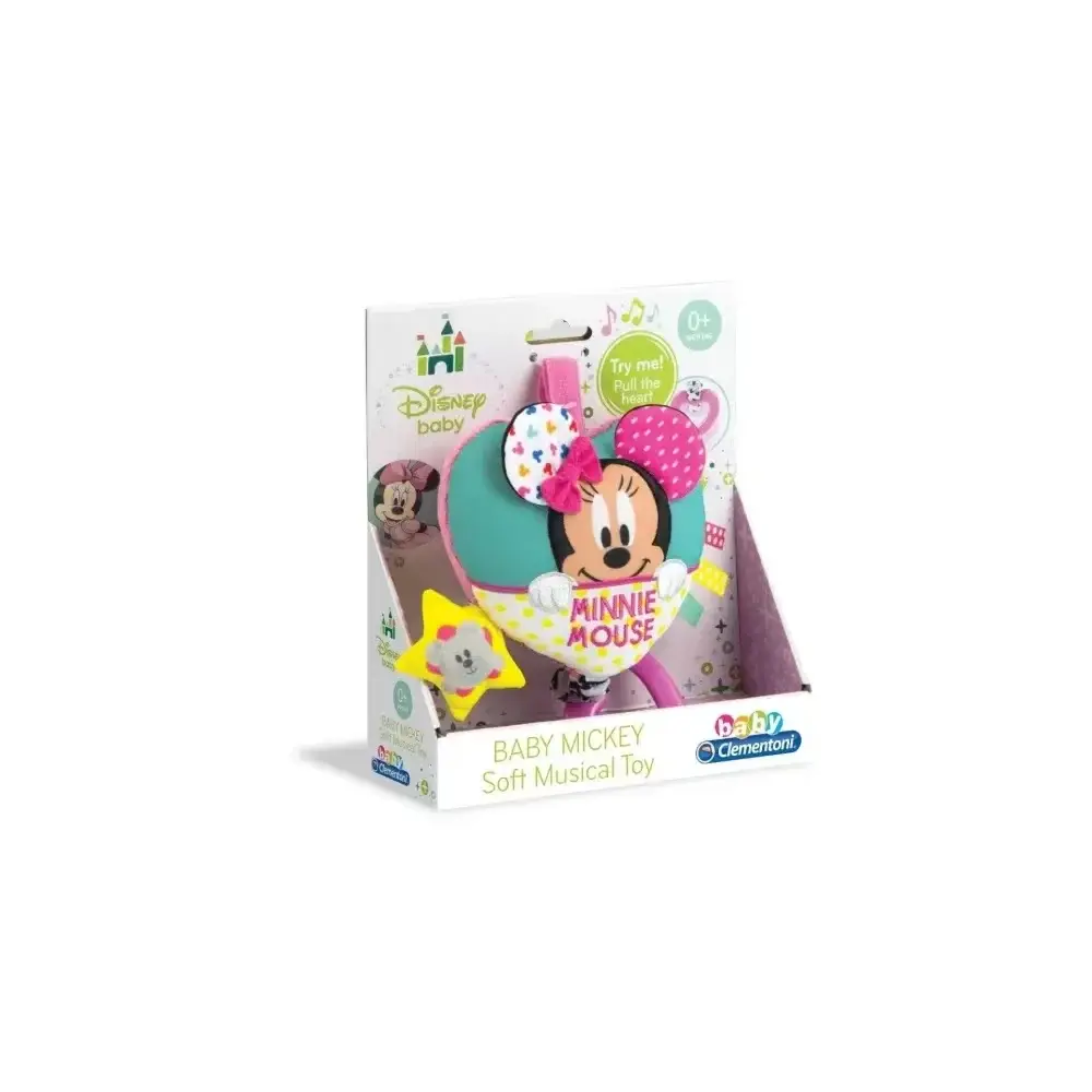 Carrillon Baby Minnie – morbido, multicolore, 18×6×20 cm Clementoni