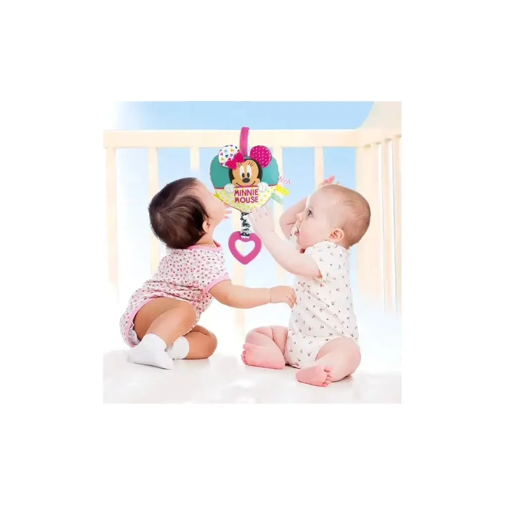 Carrillon Baby Minnie – morbido, multicolore, 18×6×20 cm Clementoni