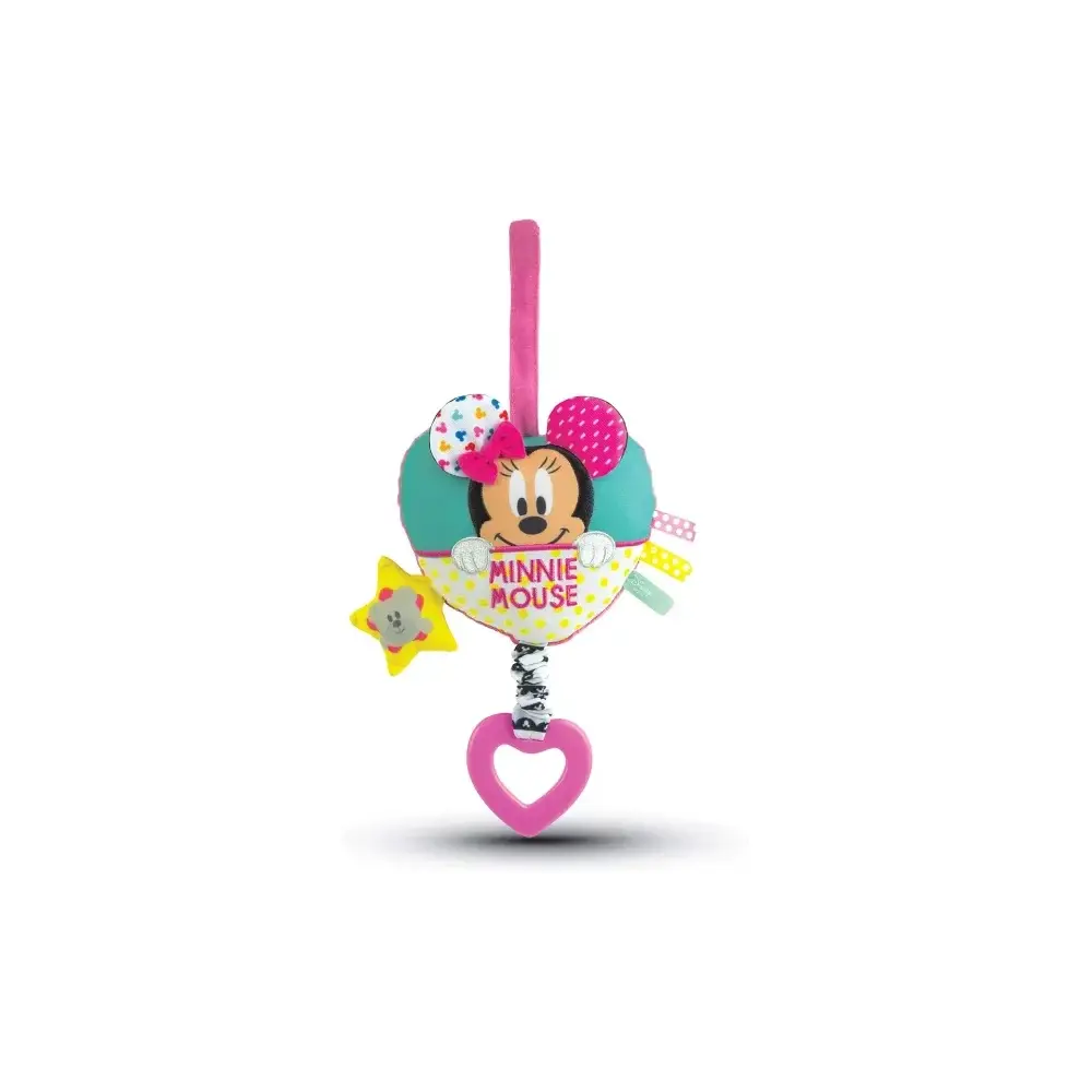 Carrillon Baby Minnie – morbido, multicolore, 18×6×20 cm Clementoni