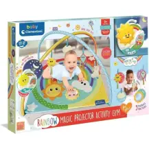 Baby Magic Projector 82x82 cm – 5 giochi, luci e suoni Clementoni