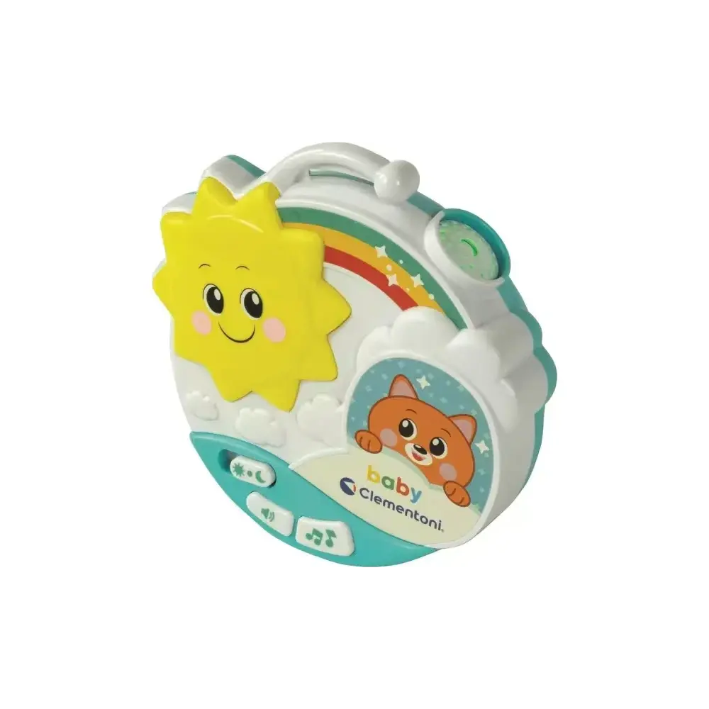Baby Magic Projector 82x82 cm – 5 giochi, luci e suoni Clementoni
