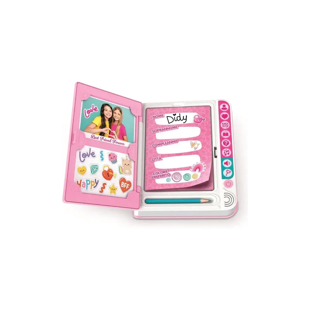 BFF Diario Segreto Unicorno Interattivo 6 modalità gioco Clementoni