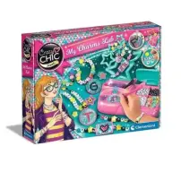 Crazy Chic Set Braccialetti 7+ Anni perline colorate Clementoni
