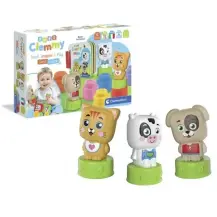 Clemmy Sweet Animals Book Playset 6 mesi-3 anni Clementoni