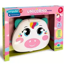 Computer Kid Unicorno Laptop 2+ Anni Clementoni