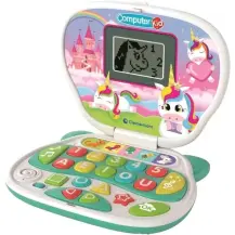 Computer Kid Unicorno Laptop 2+ Anni Clementoni
