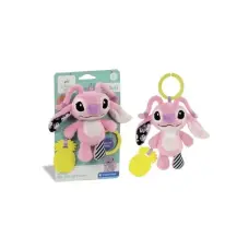 Disney Baby Angel Soft Rattle – poliestere 100%, 3 mesi+ Clementoni
