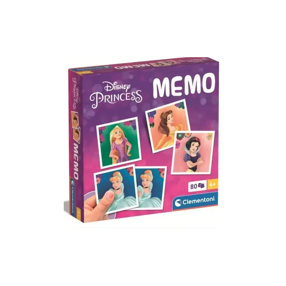 Memo Princess Memory Game 80 Tessere Disney Clementoni
