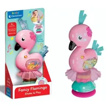 Fancy Flamingo Sonaglino Interattivo 3 mesi+ Clementoni