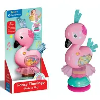 Fancy Flamingo Sonaglino Interattivo 3 mesi+ Clementoni