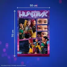 Puzzle 1000 Pezzi Compact K-Pop Demon Hunters 70x50 cm Clementoni