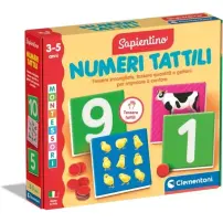 Sapientino Montessori Numeri Tattili - Gioco Educativo 3-5… Clementoni
