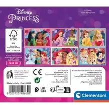 Princess Set 6 Cubi Disney - Gioco Educativo 3+ anni Clementoni