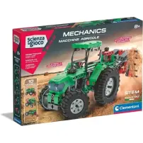 Scienza e Gioco Build Macchine Agricole 240 pezzi 10… Clementoni