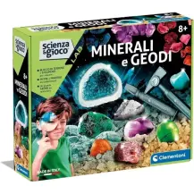 Minerali e Geodi Kit Scientifico Scavi 8+ Anni Made in… Clementoni