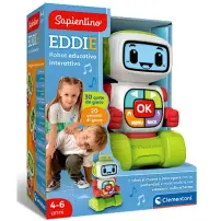Sapientino Eddie Robot Educativo 30 carte 20 attività Clementoni