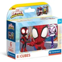 Spidey Set 6 Cubi – Puzzle a Cubi Marvel Clementoni