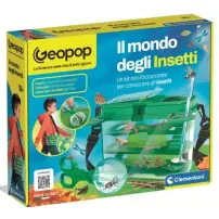 Geopop Il Mondo degli Insetti Gioco Scientifico 10+ Anni Clementoni