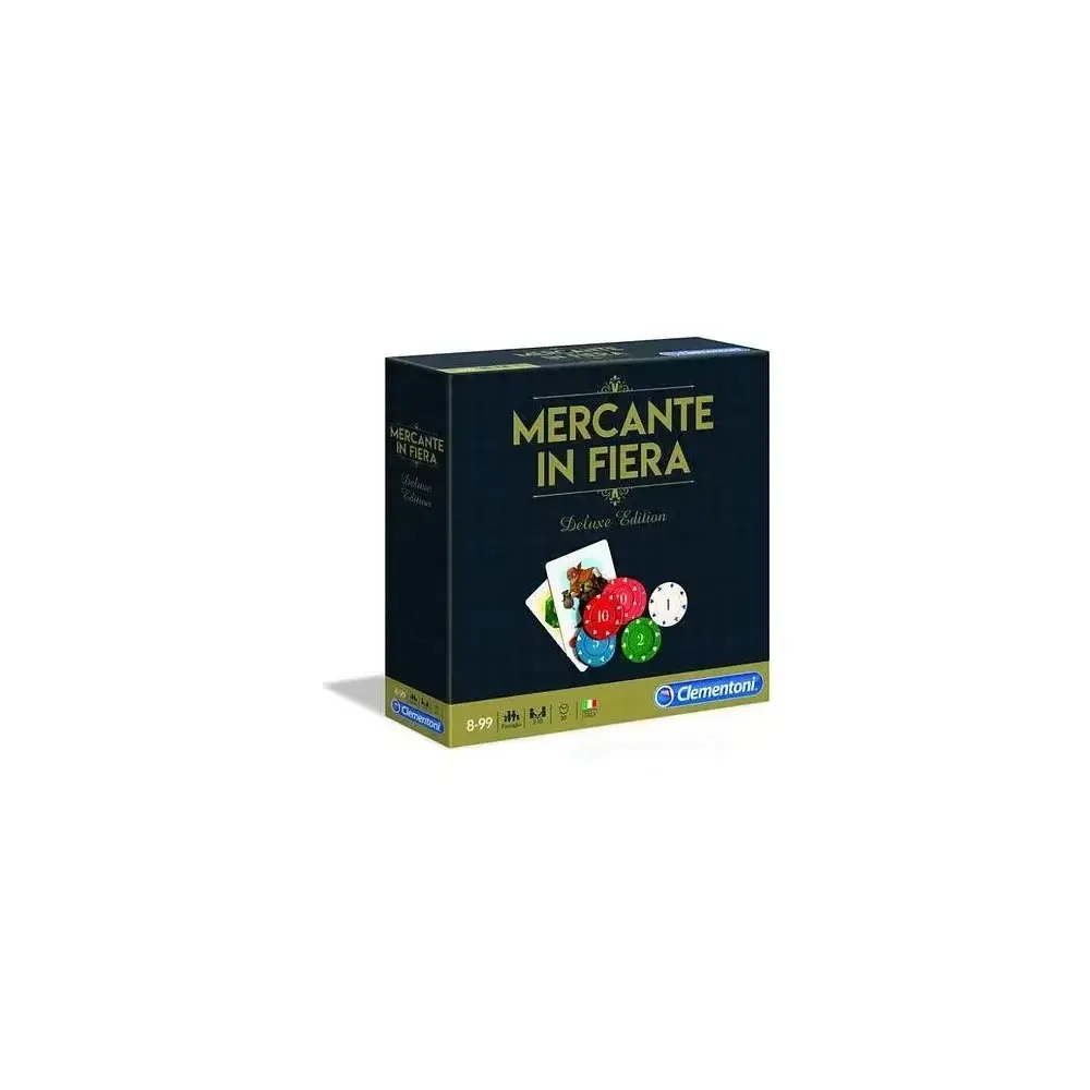Mercante In Fiera Deluxe Edition 40 Carte Multicolore Clementoni