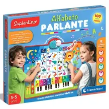 Sapientino Alfabeto Parlante – Poster Elettronico Bilingue 48x70 cm…