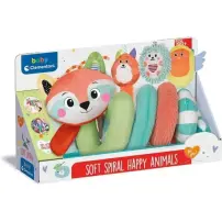 Spirale Passeggino Neonato Soft Spiral Happy Animals 100%… Clementoni