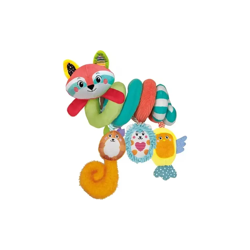 Spirale Passeggino Neonato Soft Spiral Happy Animals 100%… Clementoni