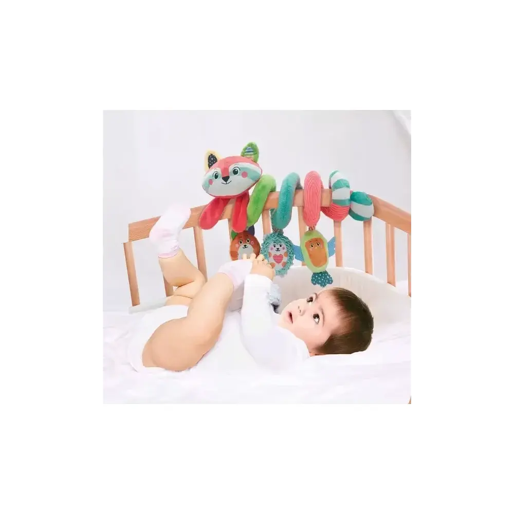 Spirale Passeggino Neonato Soft Spiral Happy Animals 100%… Clementoni