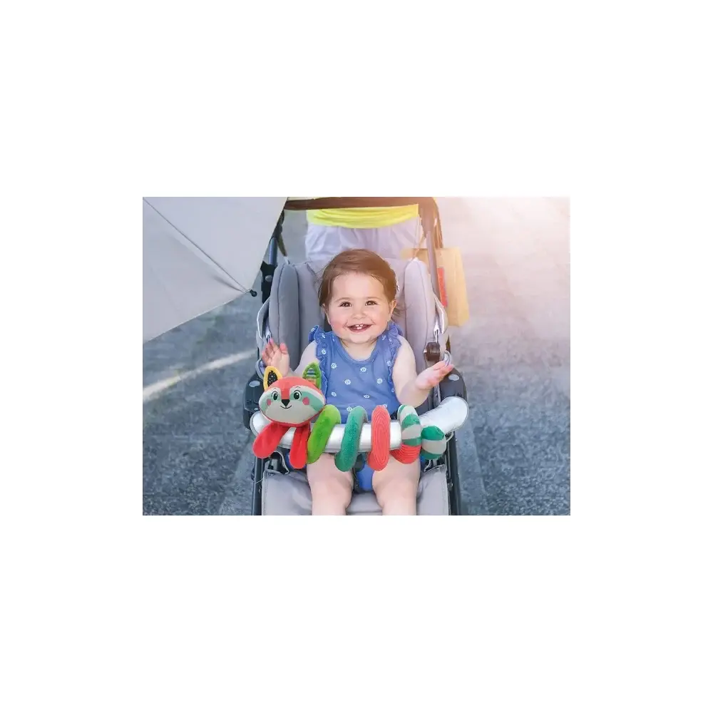 Spirale Passeggino Neonato Soft Spiral Happy Animals 100%… Clementoni