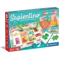 Sapientino Montessori Banchetto Educativo con Schede e 2 Penne…