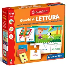 Sapientino Giochi di Lettura – 6 Attività Educative 4-6 Anni…