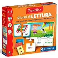 Sapientino Giochi di Lettura – 6 Attività Educative 4-6 Anni…