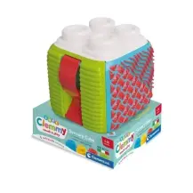 Clemmy Cubo Sensoriale 20x20x20 cm con Mattoncini Morbidi Clementoni