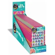 Crazy Chic Unghie Adesive Stile Pop Clementoni