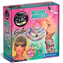 Crazy Chic Message Bracelets – Kit Braccialetti con Messaggio…