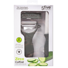 Set Coltello e Pelapatate in Ceramica Zirco - 5 Five