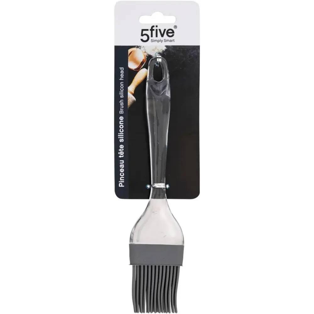 Pennello in Silicone 5 Five con manico plastica