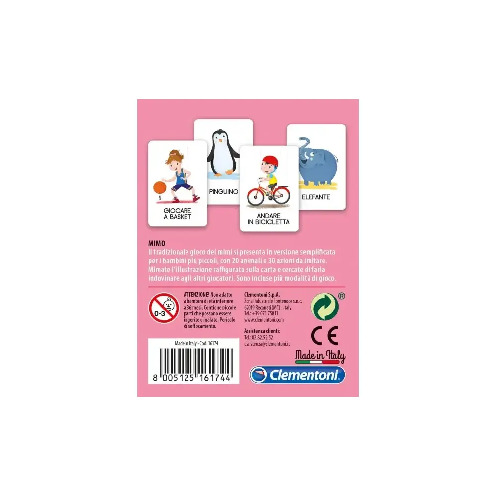 Mimo – Gioco di Carte per Bambini Clementoni