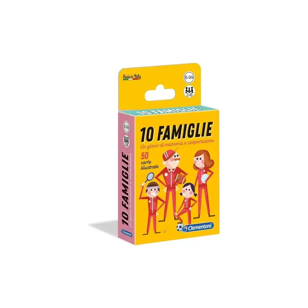 10 Famiglie – Gioco di Carte Clementoni