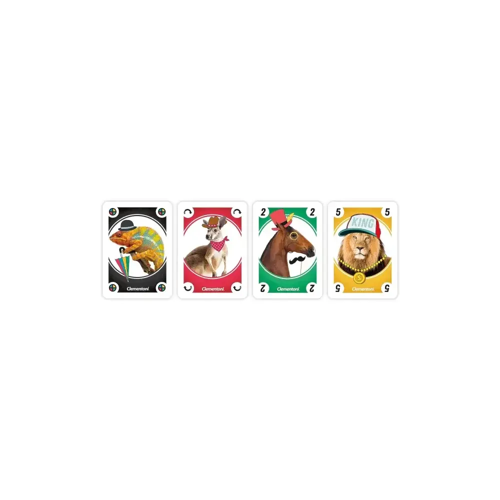 Unico – Gioco di Carte Sapientino Animali Clementoni