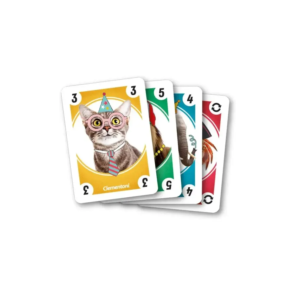 Unico – Gioco di Carte Sapientino Animali Clementoni