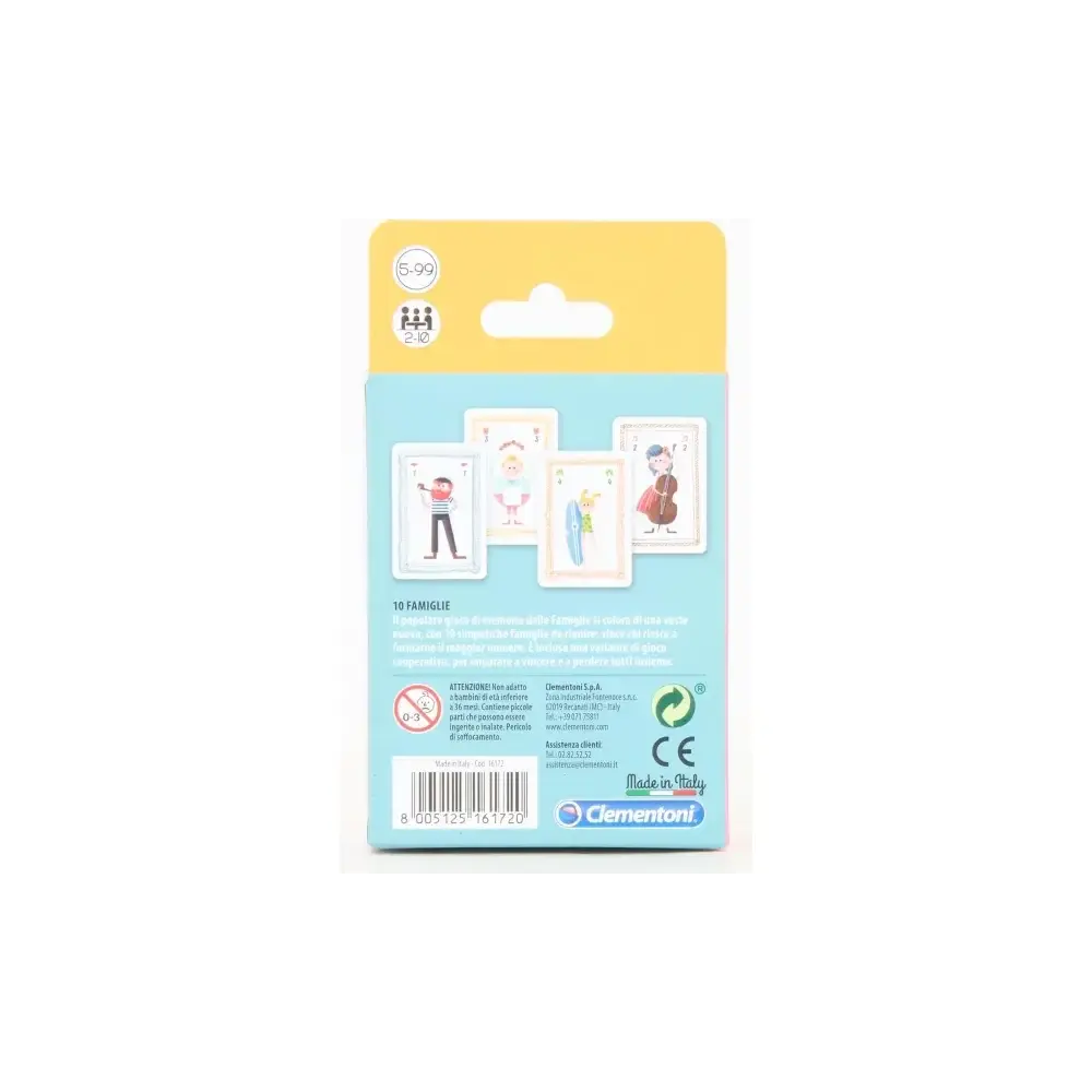 10 Famiglie – Gioco di Carte Clementoni