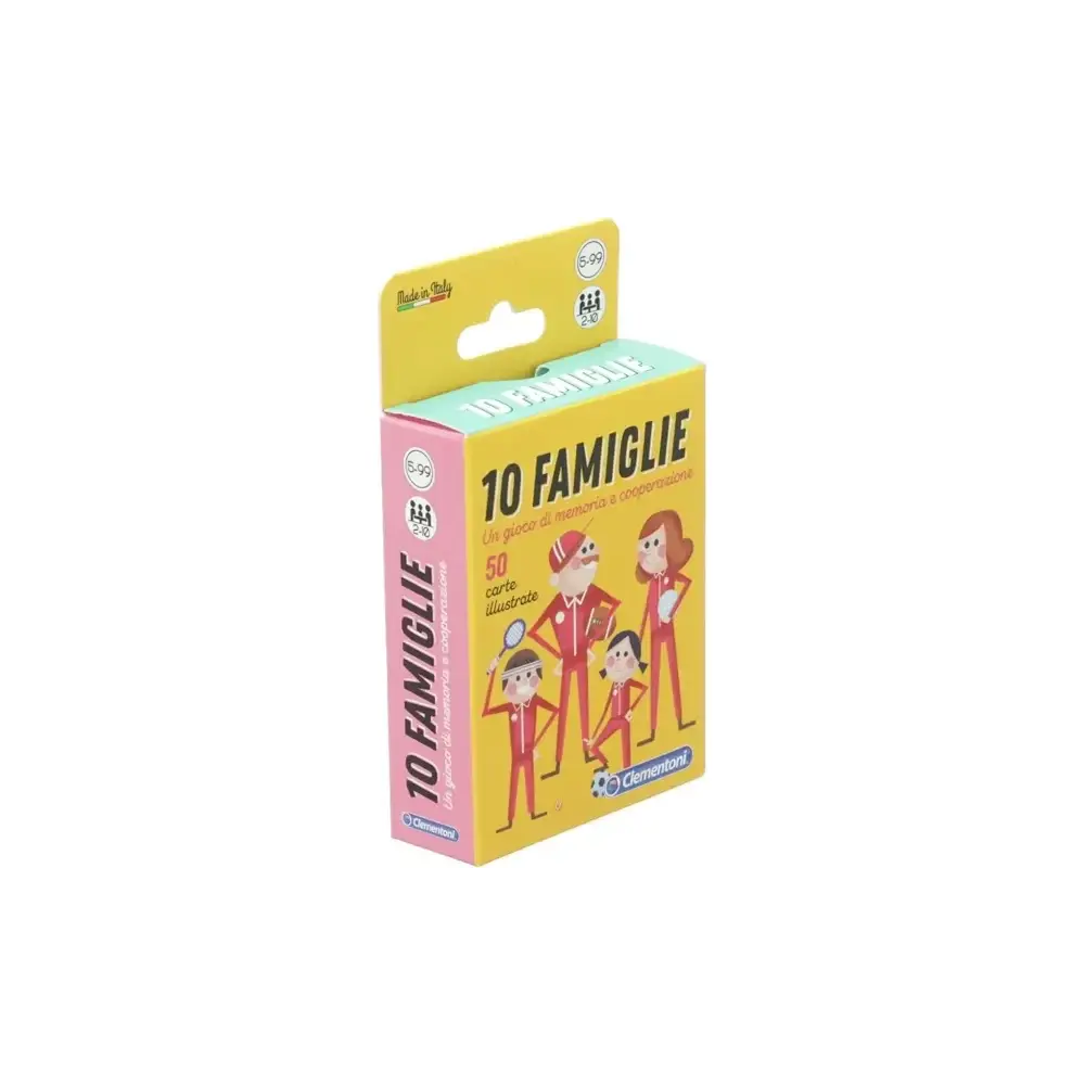 10 Famiglie – Gioco di Carte Clementoni
