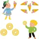 Scopetta e Briscolina – Carte da Gioco per Bambini Clementoni