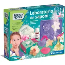 Laboratorio Cosmetico – Kit Saponette per Bambine 8+ Clementoni
