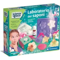 Laboratorio Cosmetico – Kit Saponette per Bambine 8+ Clementoni